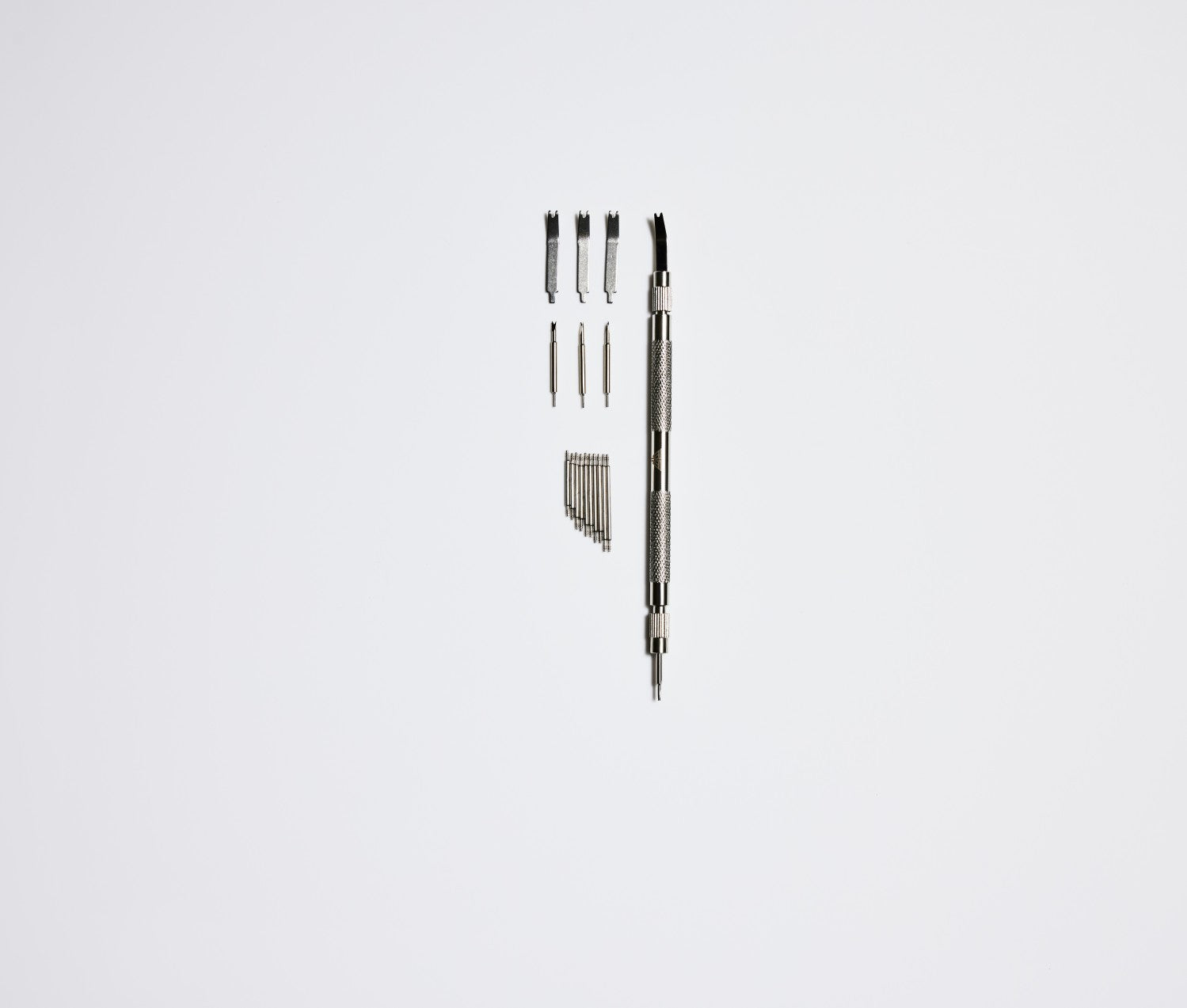 Saffiano 1 Compartments + Watch Care Kit + Spring Bar Removal Tool Bundle